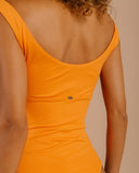 Sunrise Orange swimsuit